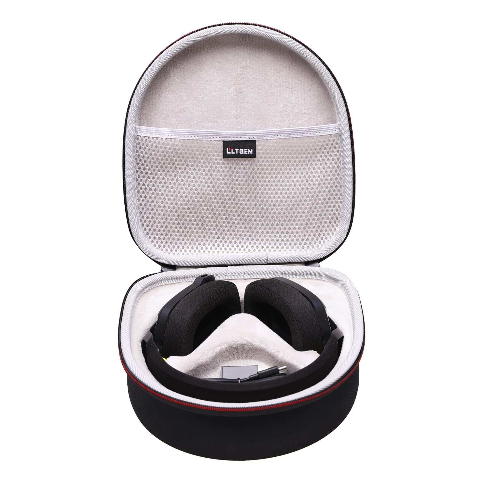 LTGEM Hard Protective Travel Case for Logitech G435 Lightspeed & Bluetooth Wireless Gaming Headset - Durable Storage Bag for Gaming, Travel, and Commuting