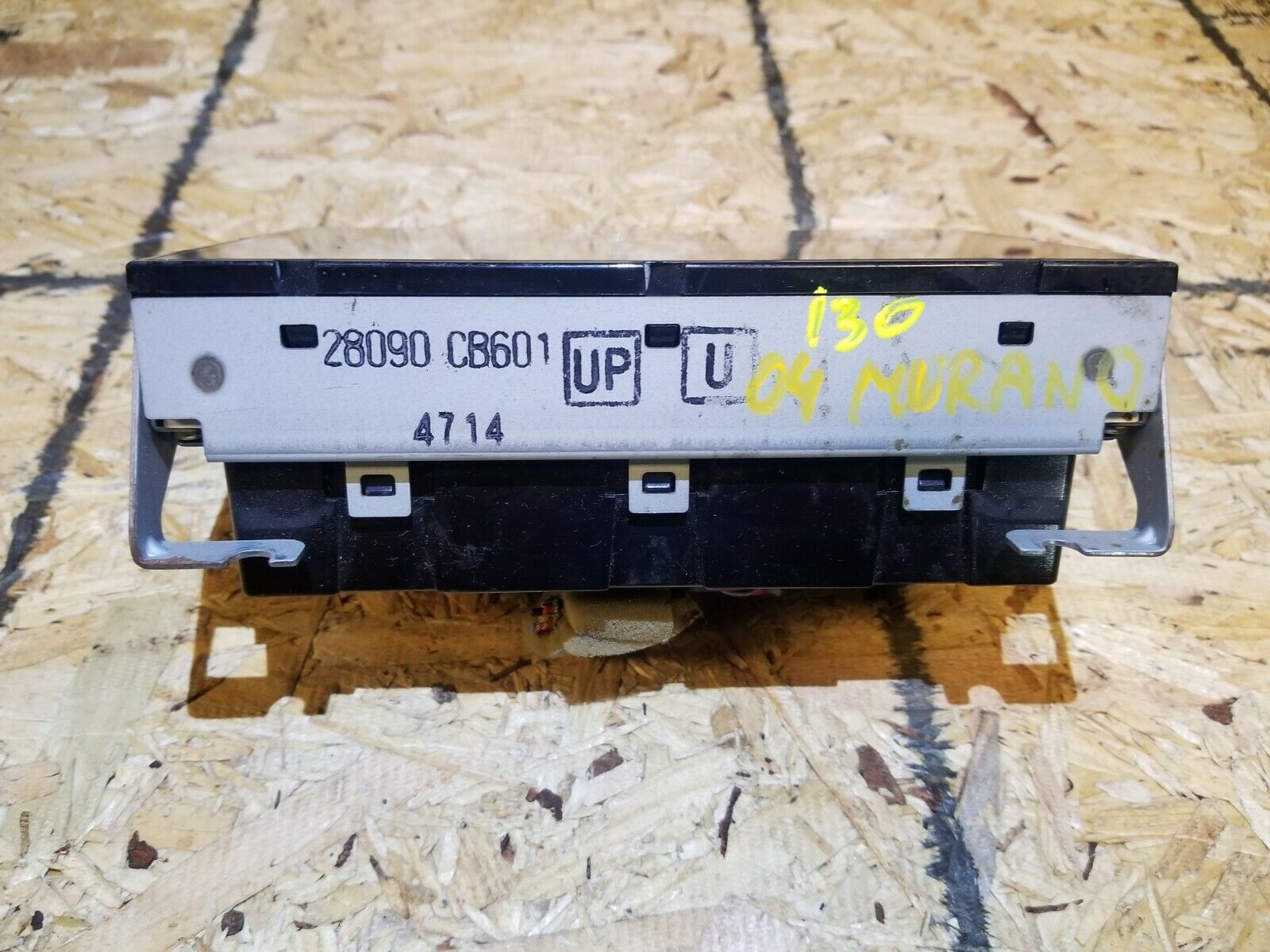 2004 Nissan Murano OEM Dashboard Display Information Screen #130 - Replacement for Car Multimedia System | Perfect for Vehicle Dashboard Upgrade & Repair