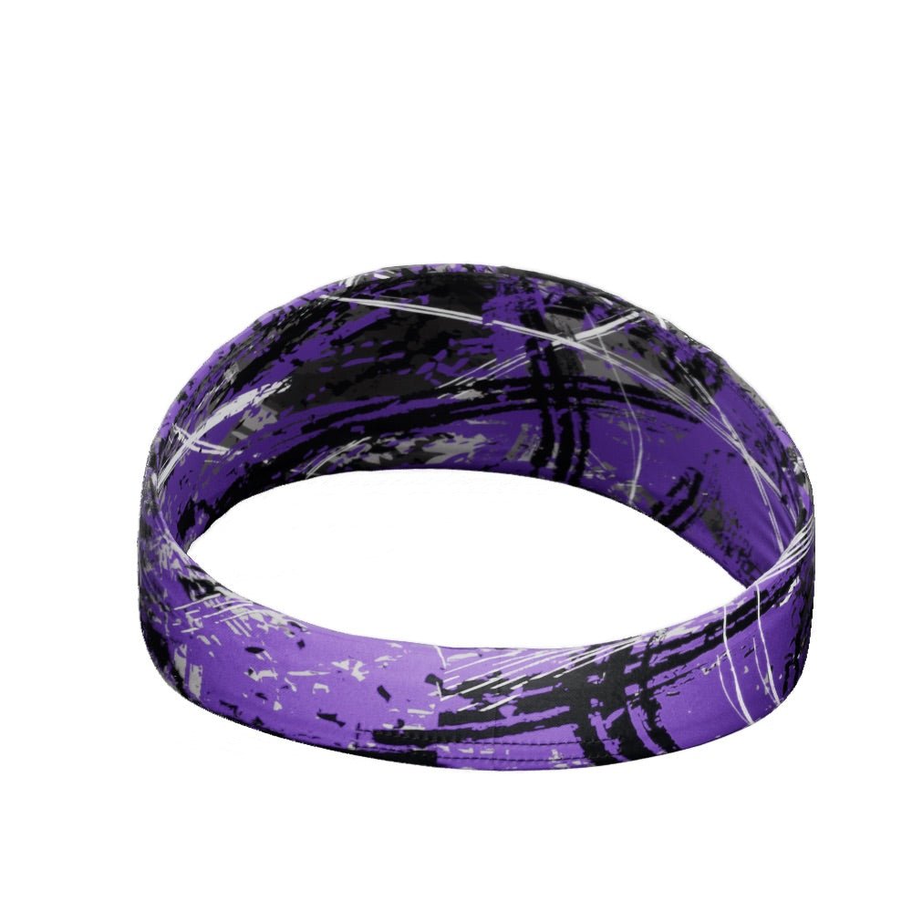 Stylish Wicked Purple Headband for Women & Girls - Soft & Comfortable Hair Accessory for Sports, Yoga, Workouts, and Everyday Fashion