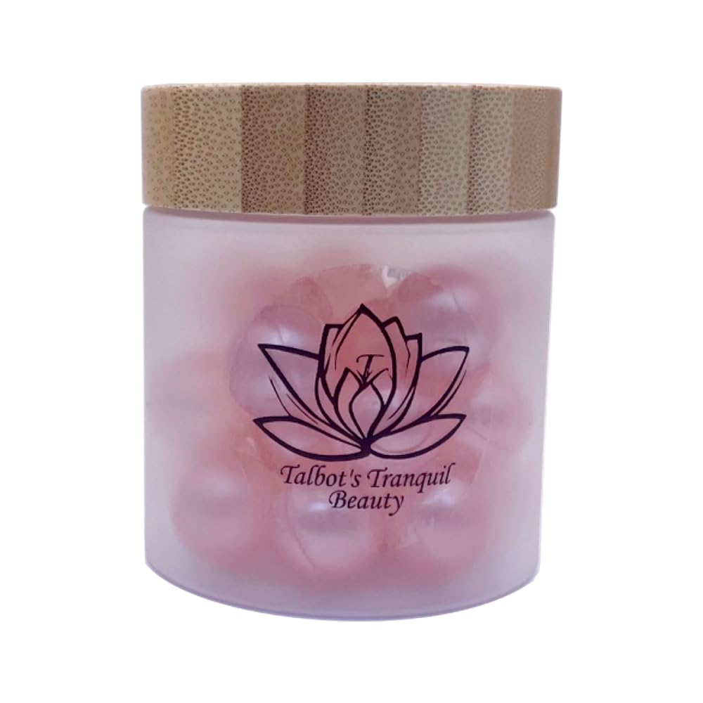 **Aromatherapy Bath Pearls for Smooth, Silky & Moisturized Skin - 25 Pack (Rose & Hyacinth Scents) - Perfect for Relaxing Baths, Spa Nights & Self-Care Rituals**