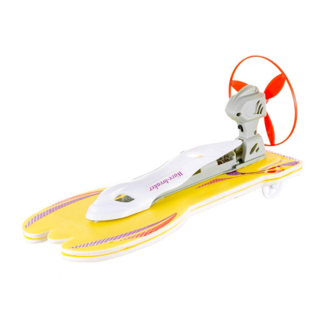 VanSP Aerodynamic Speedboat Electric Amphibious Vessel - DIY STEM Science Experiment Kit with Electric Motor - Circuit Building STEAM Toy for Kids & Adults - Perfect for Pool, Lake & Science Fair Projects | Educational Gift for Boys & Girls | Fun Water & Science Learning Activity
