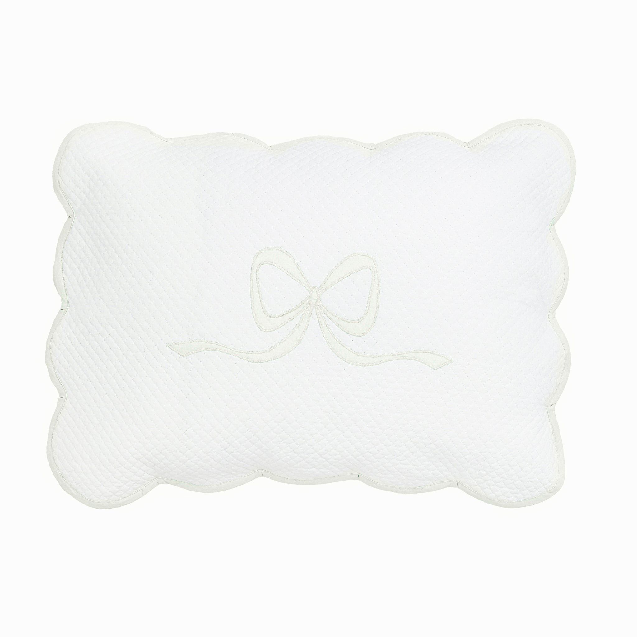 Soft Baby Lucy Cotton Pillow Sham - Breathable & Hypoallergenic Nursery Bedding for Cribs & Toddler Beds - Perfect for Newborns, Infants & Kids Room Decor