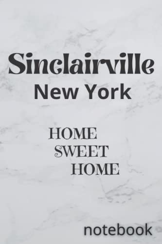 Sinclairville New York Home Decor - Rustic Country Style Wall Art for Living Room, Bedroom & Farmhouse Decor | Perfect Gift for Housewarming