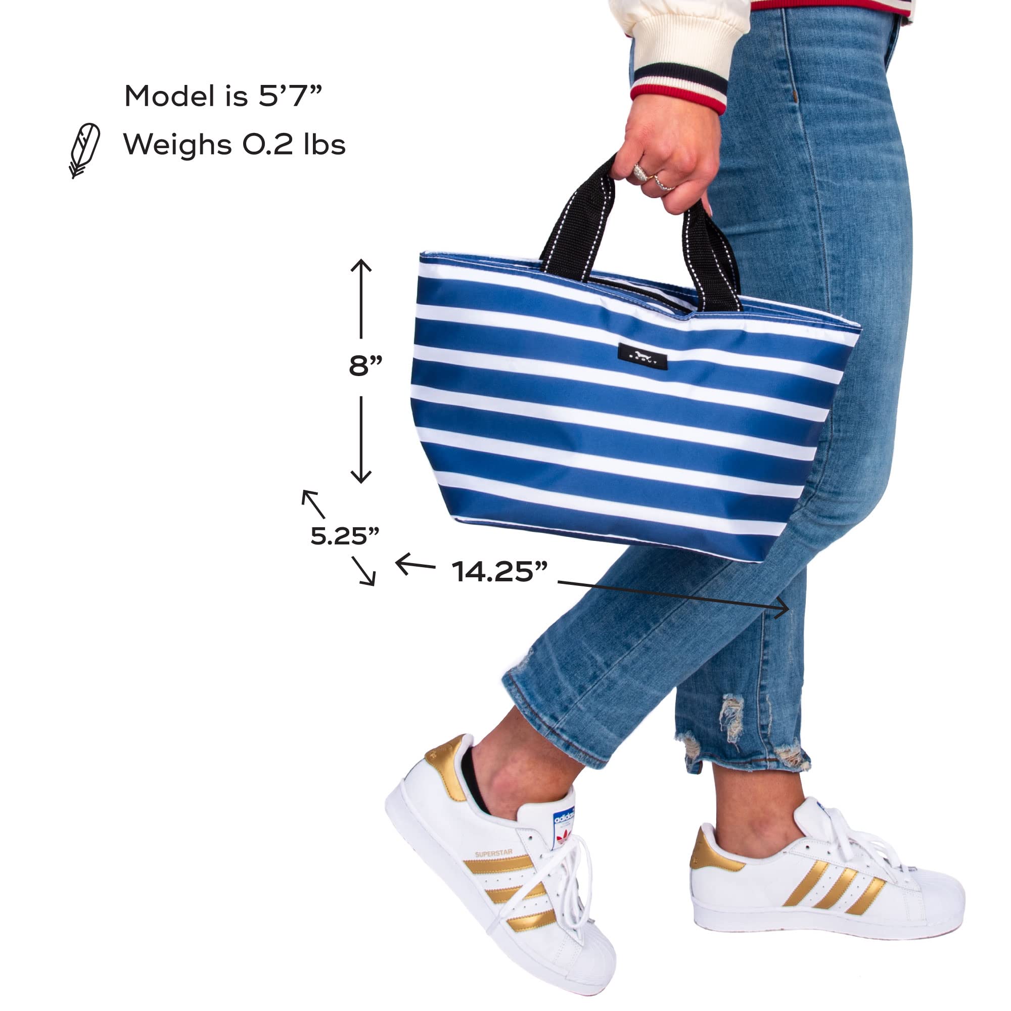 Scout Nooner Insulated Lunch Box - Lightweight Cooler Bag with Exterior Zip Pocket for Women | Perfect for Work, School, Picnics & Beach Outings