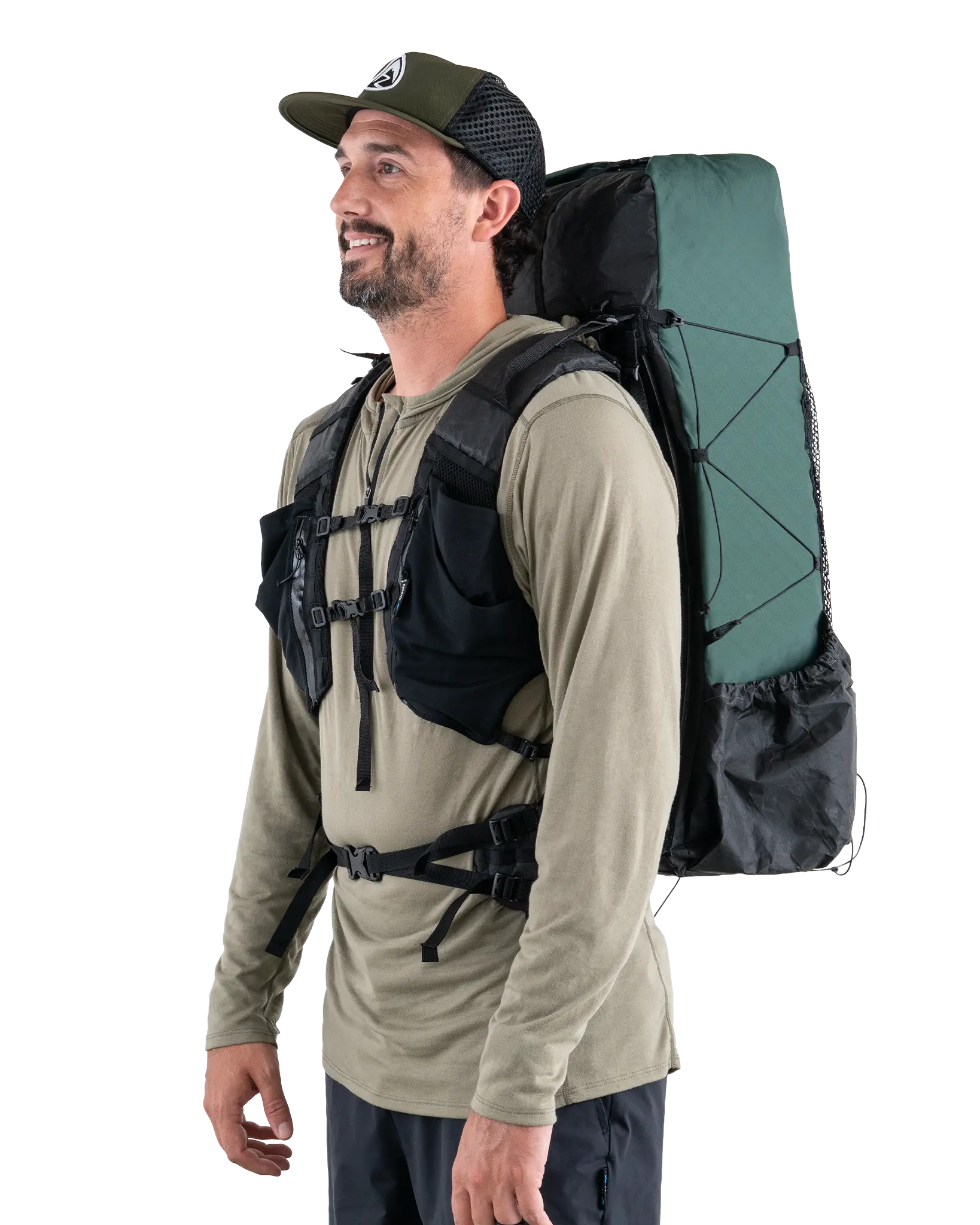 Arc Haul UltraEPX 60L Backpack - Lightweight Hiking Backpack for Men & Women, Water-Resistant Travel Backpack with Adjustable Straps - Perfect for Camping, Trekking & Outdoor Adventures