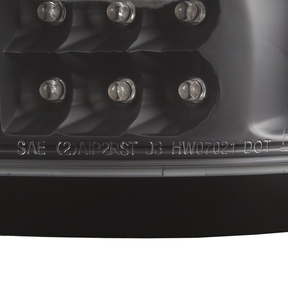 AKKON LED Tail Lights for 2004-2008 Ford F150 - Black Smoke Tube Style Brake Lamps Replacement Set (Enhance Visibility & Style for Night Driving & Off-Road Adventures)