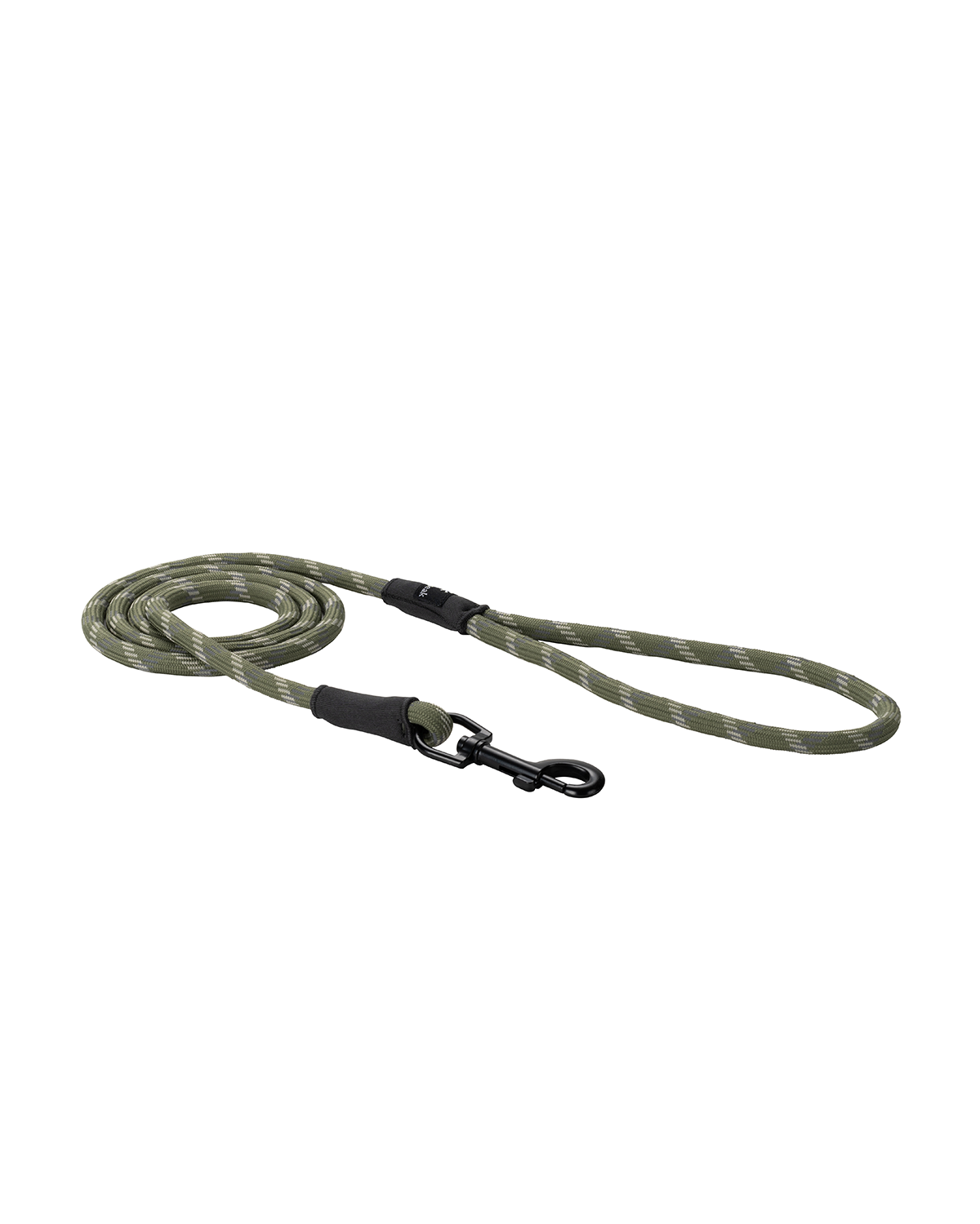 SP Rope Dog Leash - Durable Olive Green Reflective Pet Lead for Walking, Running & Outdoor Adventures