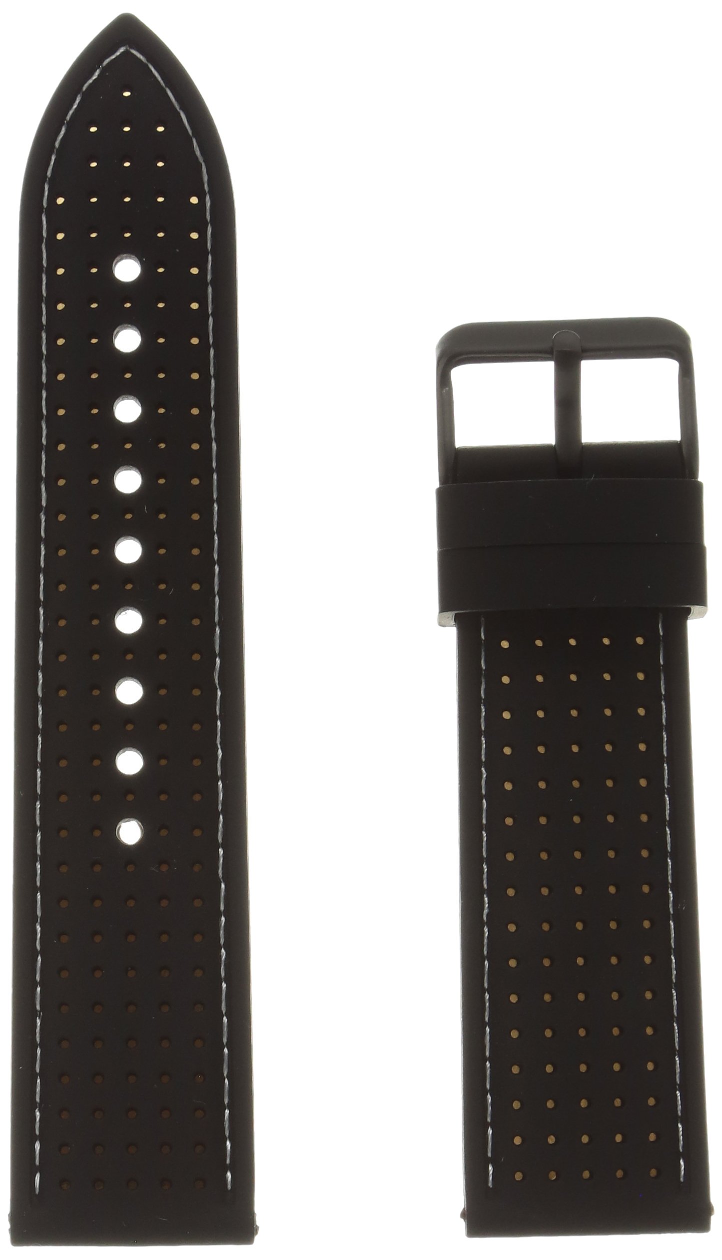 Hadley Roma MS3351RA 200 Soft Silicone Watch Band - Durable & Comfortable Replacement Strap for Men & Women - Perfect for Sports, Work & Everyday Wear