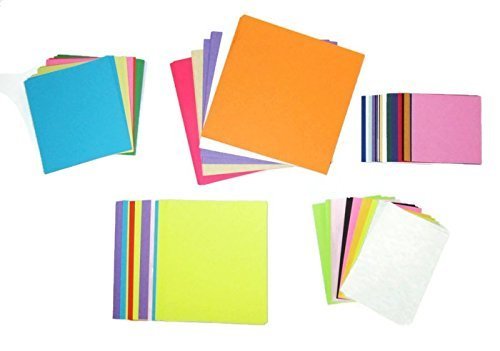 Pearlescent Light Sapphire Blue Cardstock Paper - 12 x 24 Inches - 105Lb Cover Weight - 20 Sheets Pack - Premium Scrapbooking, Invitations & DIY Craft Projects