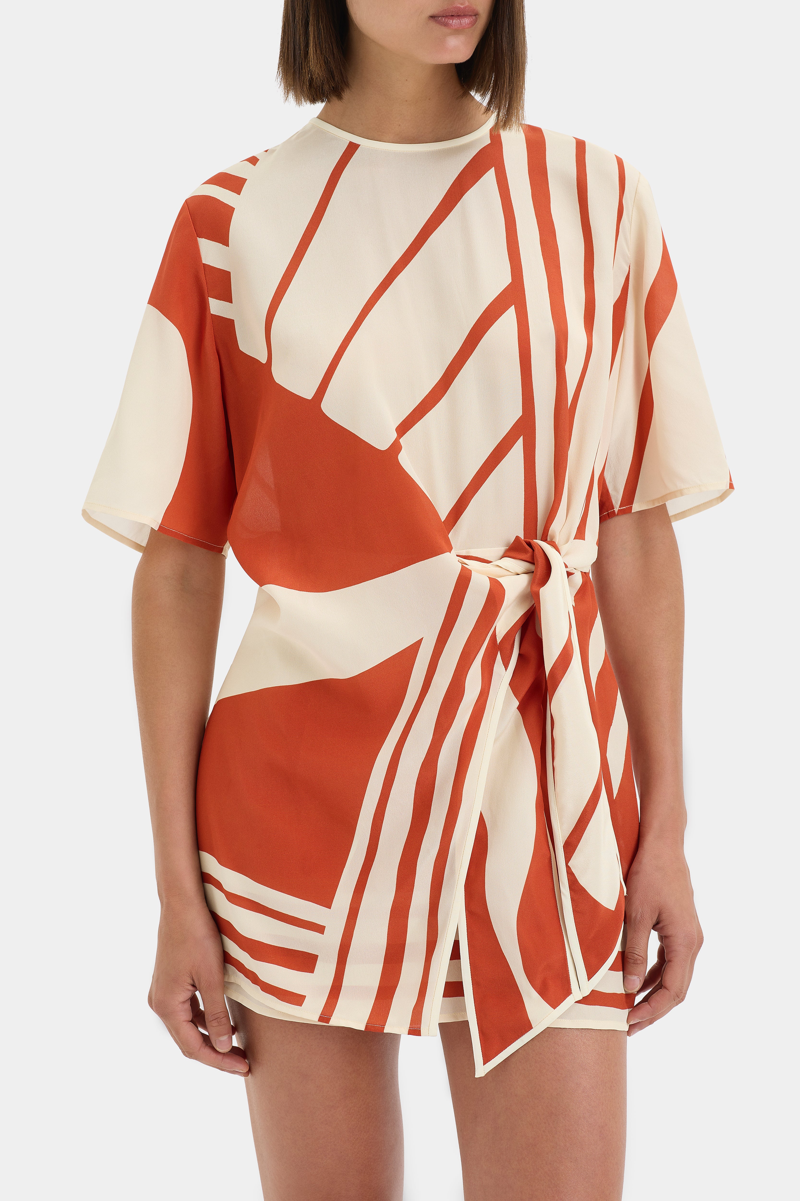 Elegant Calla Mini Dress for Women - Flowy Summer Party Dress with Pockets - Perfect for Weddings, Dates & Night Out