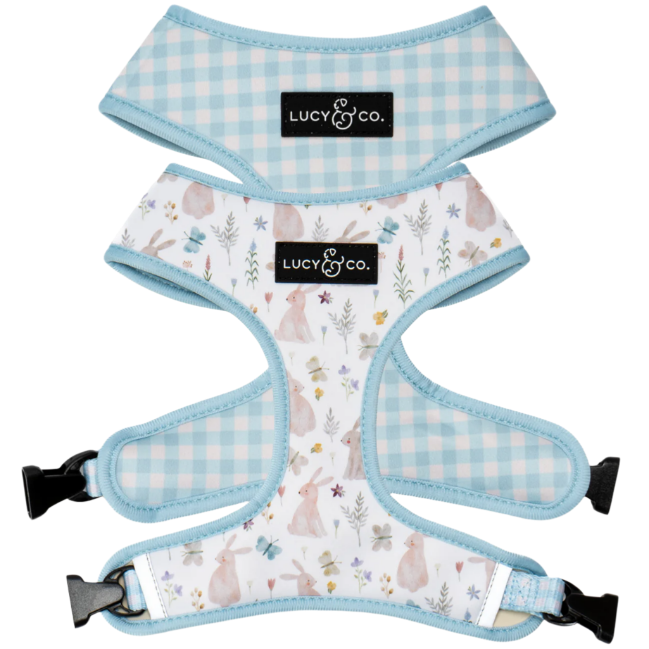 Lucy&Co Reversible Dog Harness - Adjustable No-Pull Pet Vest for Small to Medium Dogs | Perfect for Walking, Hiking & Outdoor Adventures