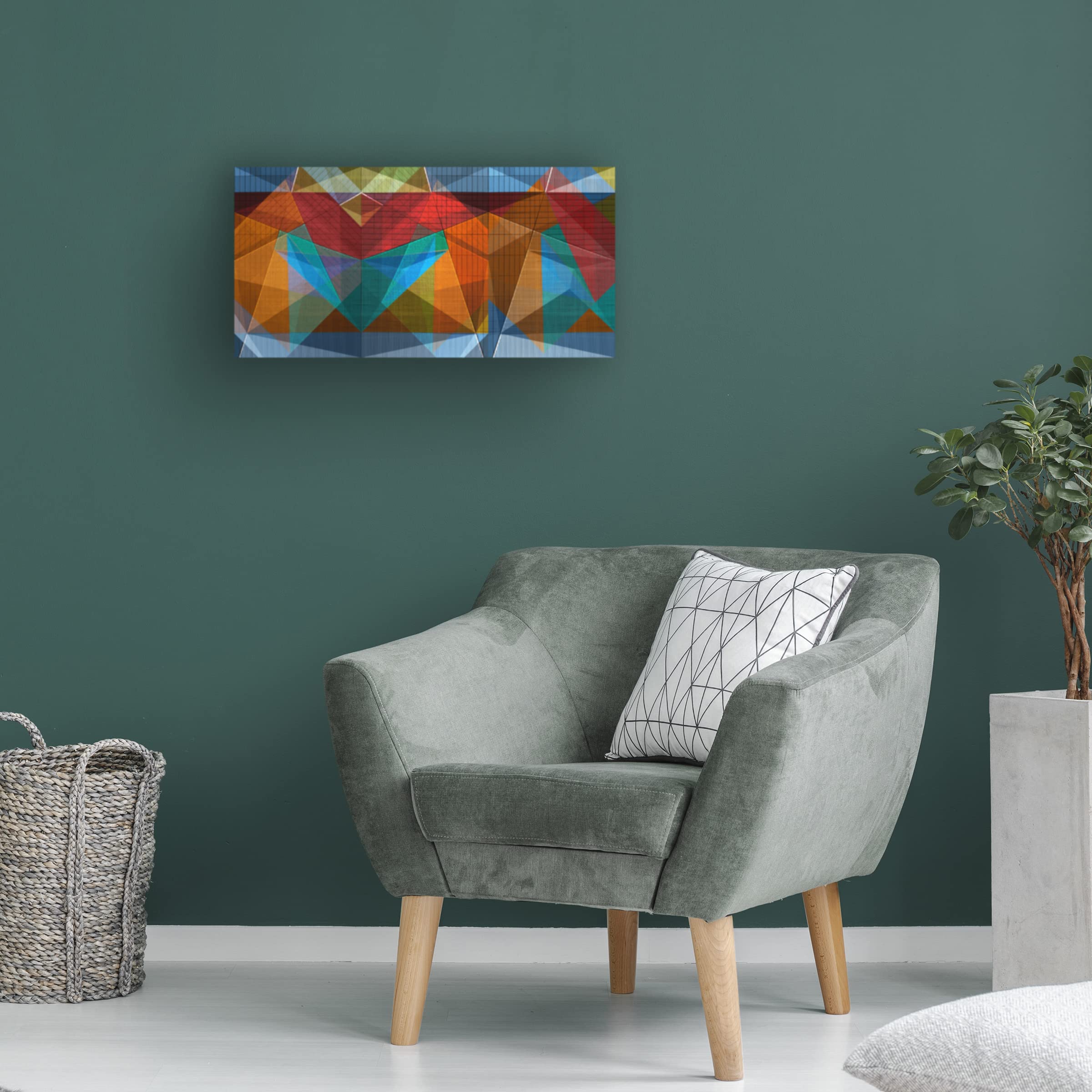 Abstract Mural Canvas Wall Art Print by Jois Domont - Modern Home Decor for Living Room, Bedroom & Office - Large Contemporary Artwork for Interior Design