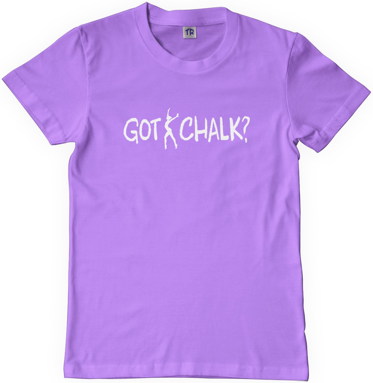 Threadrock Big Girls' Got Chalk Gymnastics Youth T-Shirt - Comfortable & Stylish Workout Top for Young Gymnasts - Perfect for Training, Competitions & Team Spirit