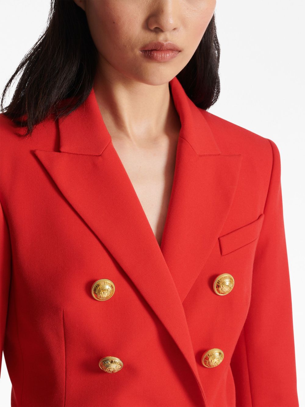 Balmain Red Jackets for Women - Luxury Designer Coats & Blazers | Perfect for Parties, Work & Evening Events