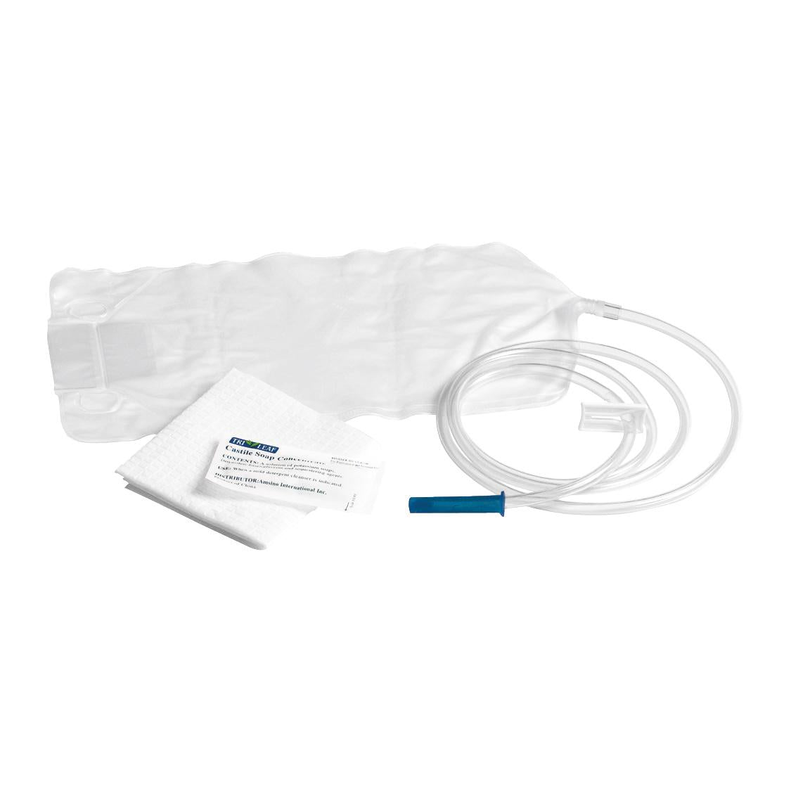 Medline Enema Bag Sets - Disposable & Reusable Enema Kits for Colon Cleansing & Constipation Relief - Ideal for Home Use, Medical Clinics & Hospitals