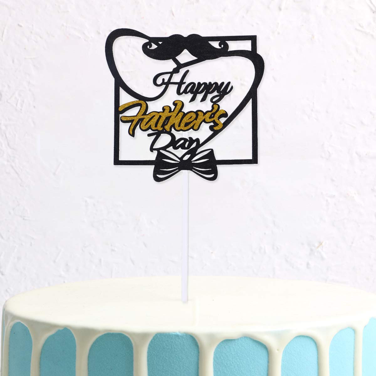 10pcs Happy Father's Day Cupcake Toppers - Father's Day Cake Decorations, Birthday Party Supplies for Dad - Perfect for Father's Day Celebrations, Birthday Parties & Family Gatherings