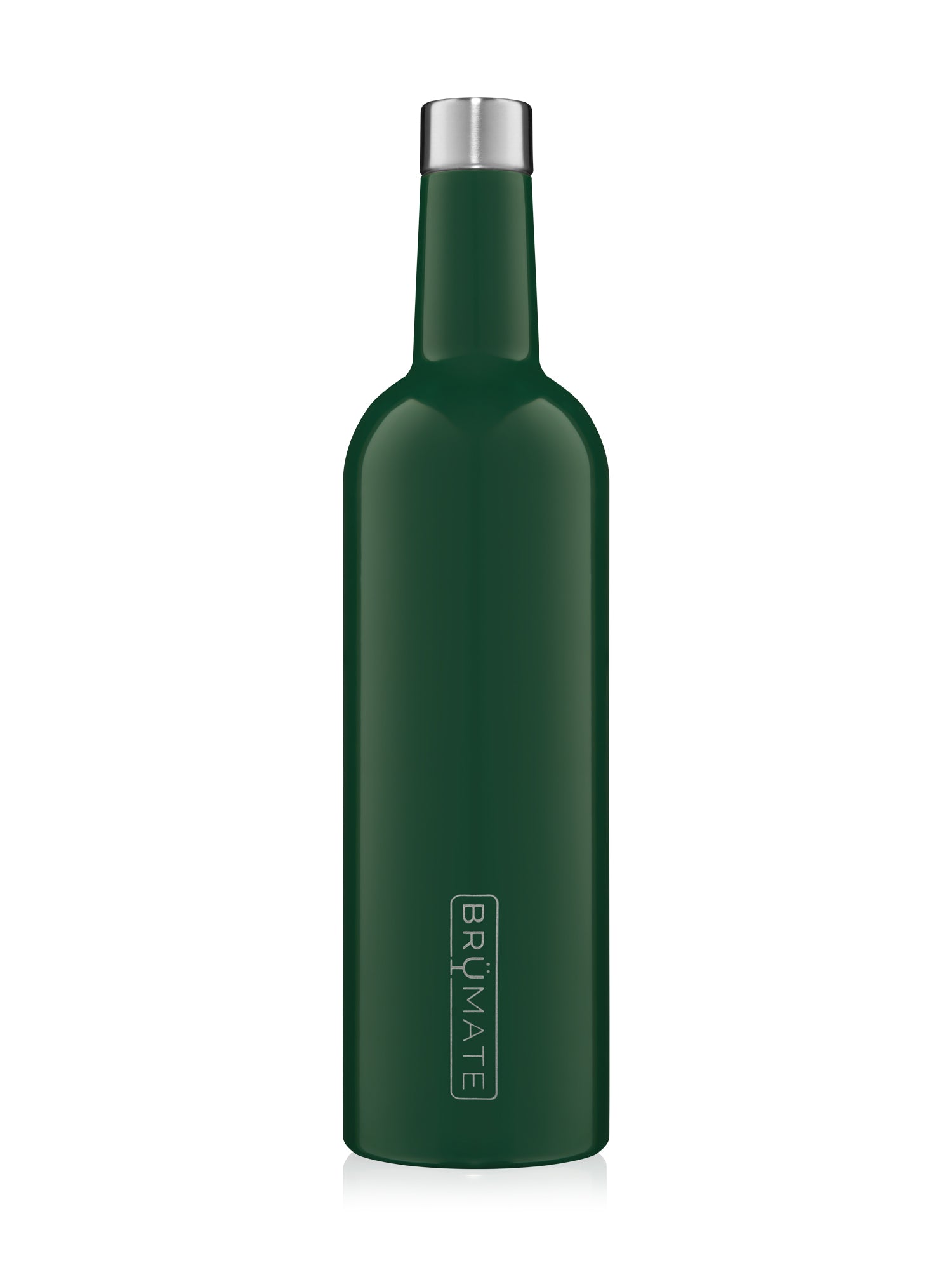 BRUMATE WINESULATOR 25oz Insulated Wine Tumbler with Lid - Emerald Green - Perfect for Outdoor Picnics, Beach Trips & Wine Tasting Parties