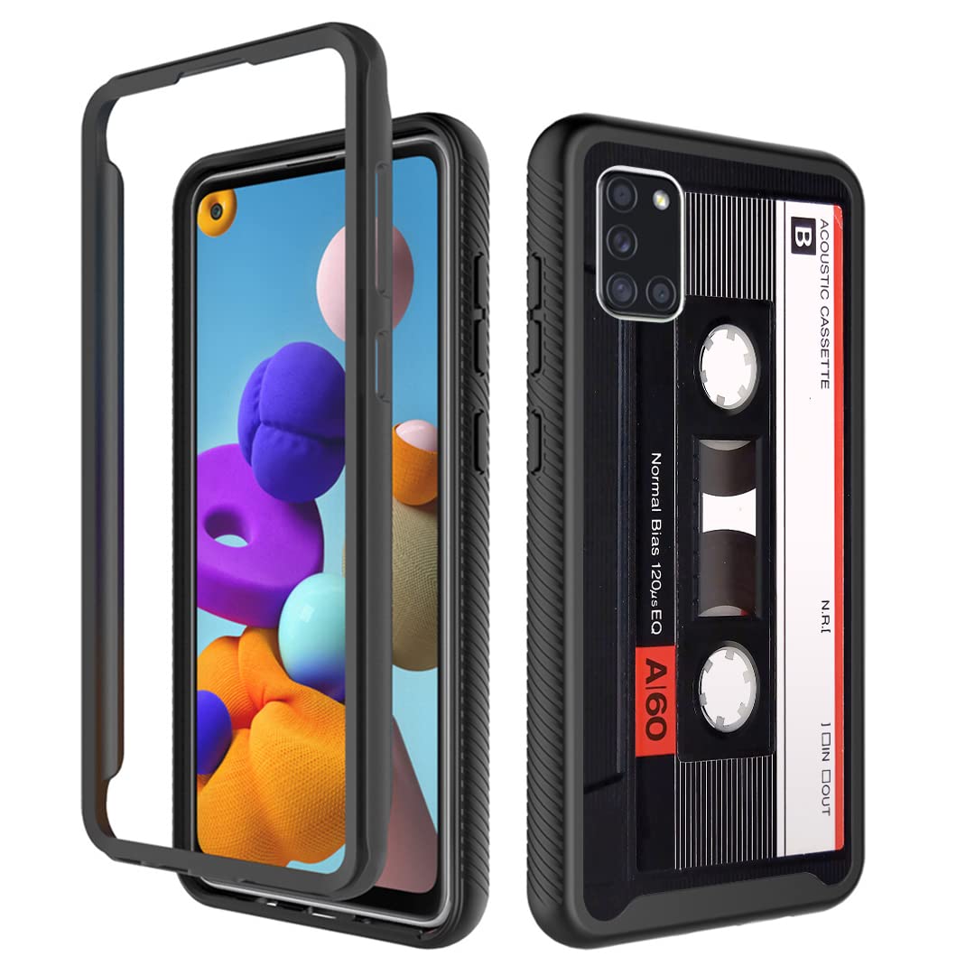 Premium Shockproof Galaxy A71 5G Case - Rugged Black Cover for Men & Women | Music Lovers Gift