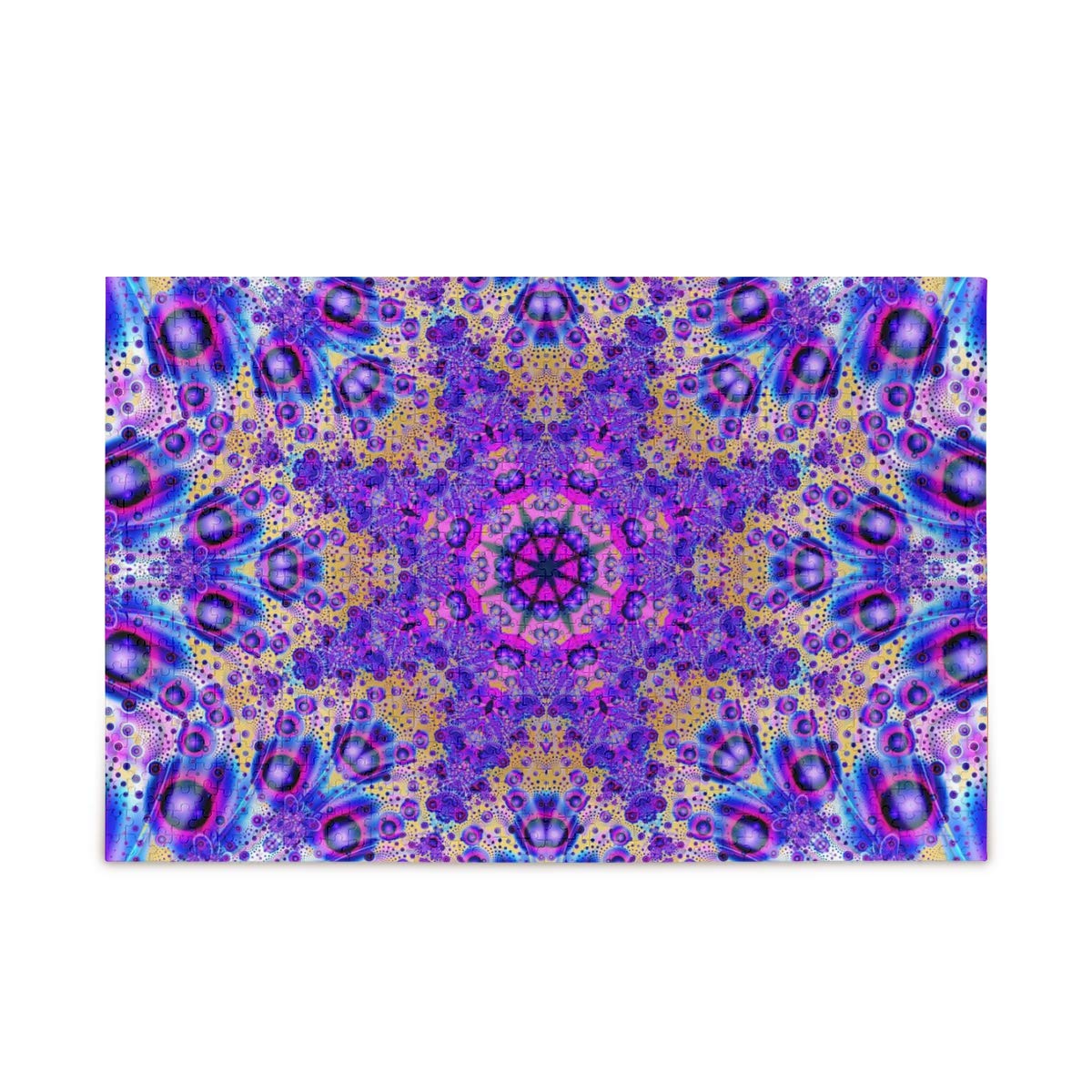 500-Piece Mandala Jigsaw Puzzle for Adults & Kids - Fun Family Game & Home Decor