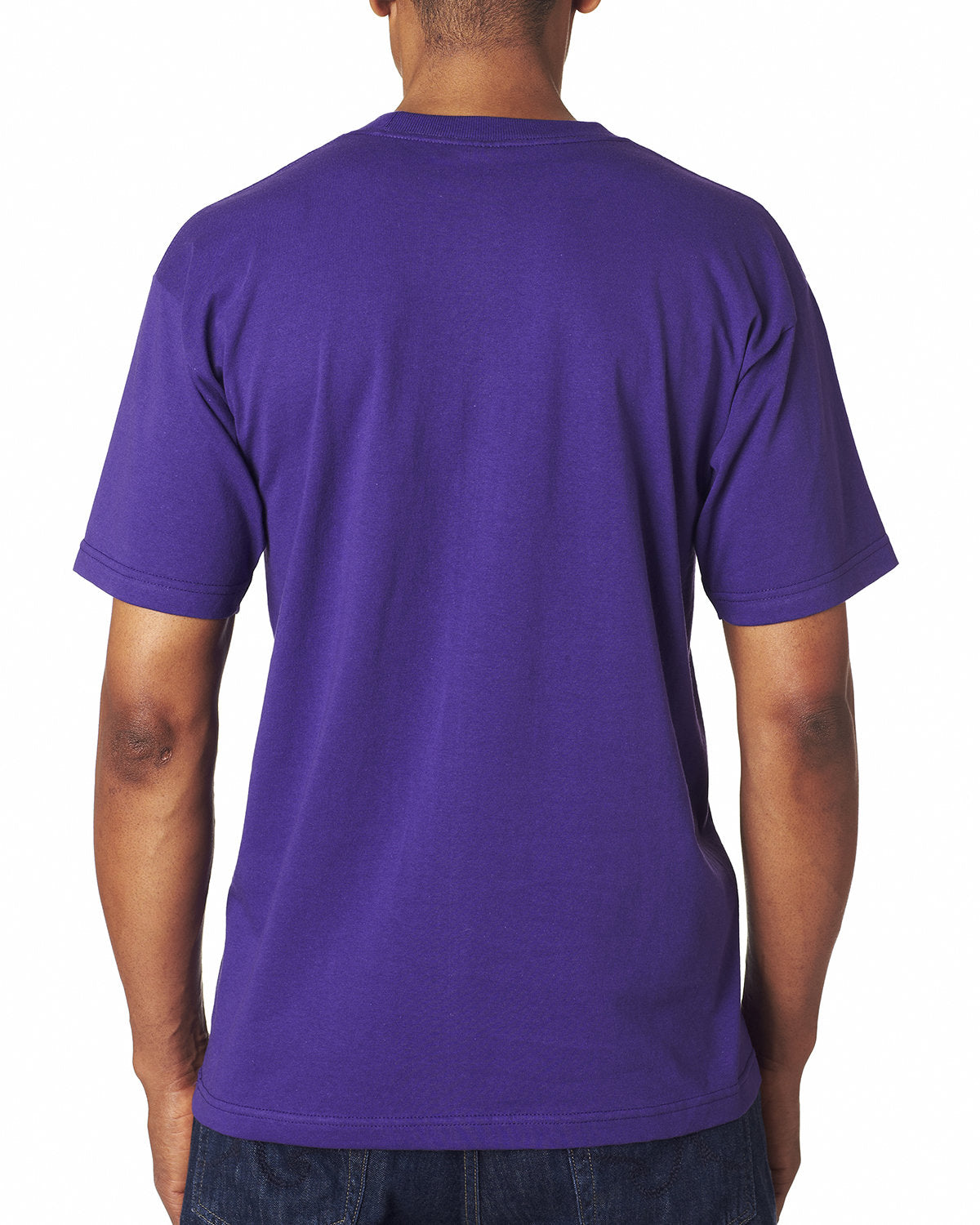 Bayside BA5100 Men's 100% Cotton T-Shirt - 6.1 oz. Soft Crewneck Tee for Casual Wear & Everyday Comfort