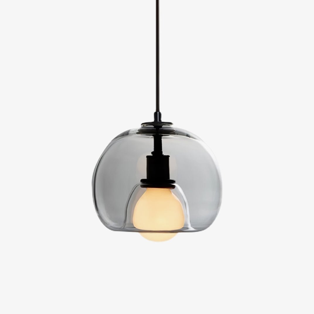 Eres Modern Pendant Light - Sleek Hanging Fixture for Kitchen Island, Dining Room, or Bedroom Lighting - Adjustable Height & Energy Efficient LED Bulb Compatible