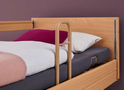 Burmeier DALI Bed Leaving Aid - Adjustable Mobility Assist Handle for Elderly & Disabled - Home Safety & Fall Prevention - Perfect for Bedside, Toilet & Shower Use