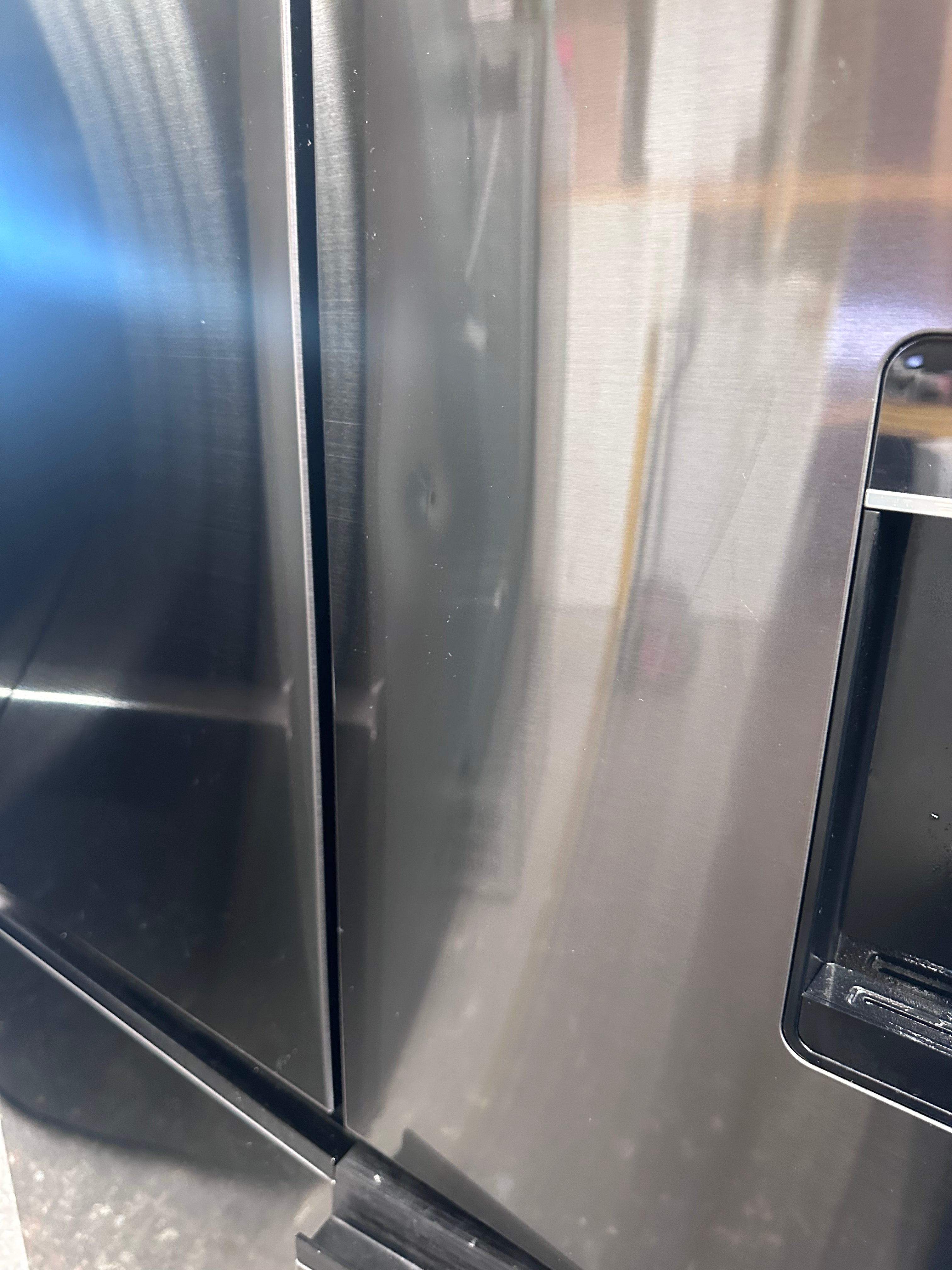 Fisher & Paykel RF730QNUVB1 690L Quad Door Refrigerator with Ice & Water Dispenser - Black Stainless Steel (Factory Second) | Large Capacity Smart Fridge for Modern Kitchen & Open Plan Living