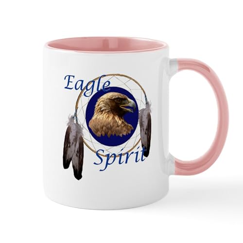 White/Pink Inside - Eagle Spirit Mug