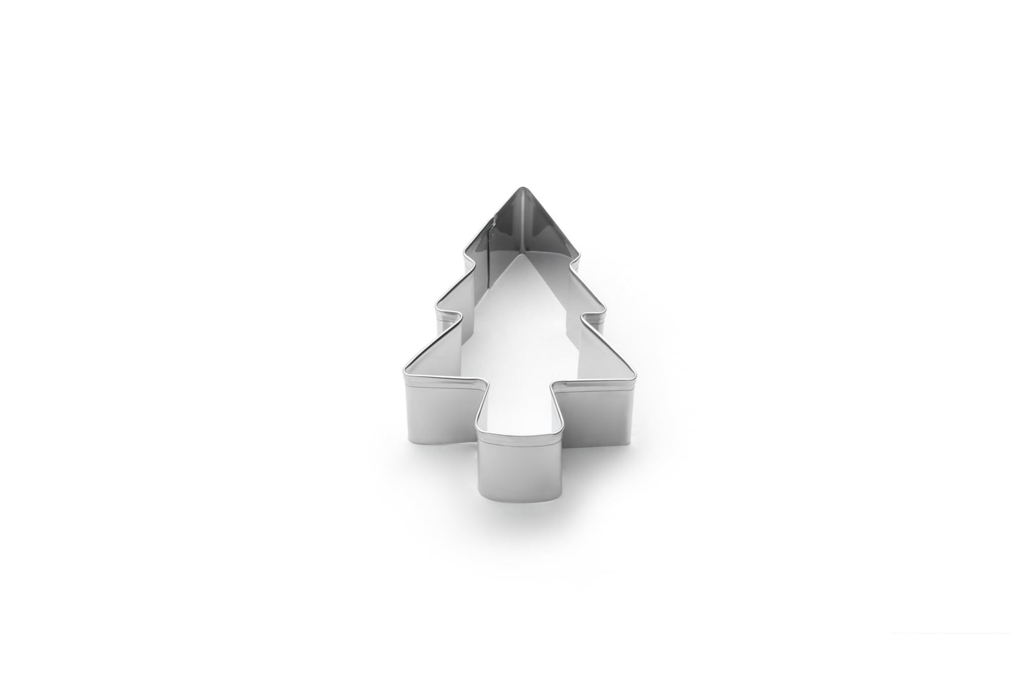 Fox Run 3-Inch Stainless Steel Christmas Tree Cookie Cutter - Durable Holiday Baking Decorations for Cookies, Gingerbread, and Festive Treats