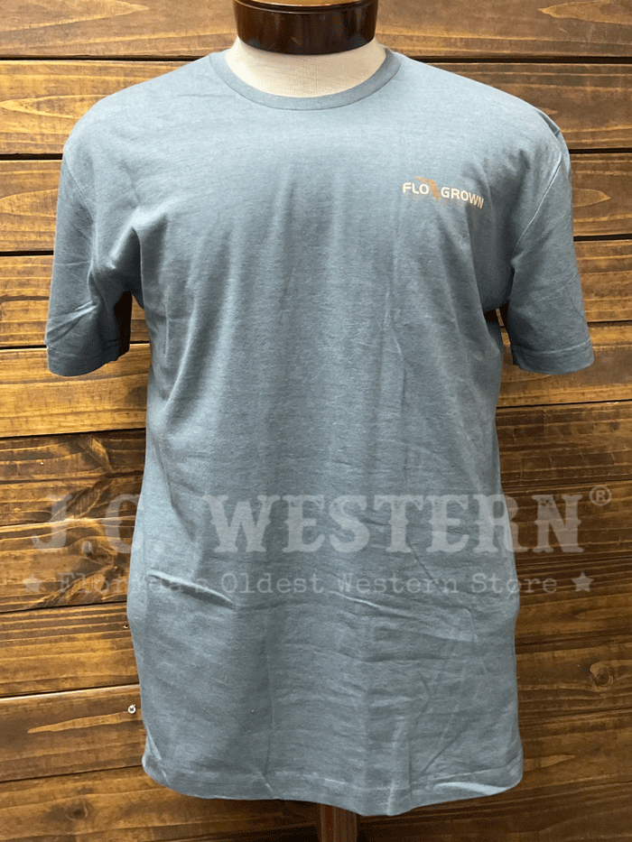 FloGrown FGM 1851 Men's Funny Fowl Language T-Shirt - Blue Fog | Casual Wear & Gift for Hunting Enthusiasts