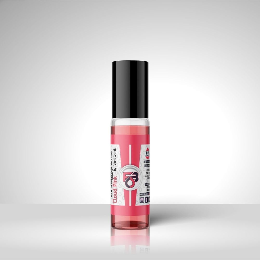 FragrantBodyOilz Impression of Cloud Pink Perfume Oil for Women - 100% Pure, Alcohol-Free, Undiluted & Uncut - Long-Lasting Fragrance for Daily Wear, Date Nights & Special Occasions