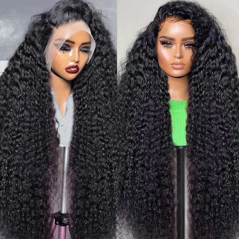 Eullair Natural Curly Lace Front Wig - Super Affordable Human Hair Wig for Black Women | Perfect for Vacations, Cosplay & Daily Wear