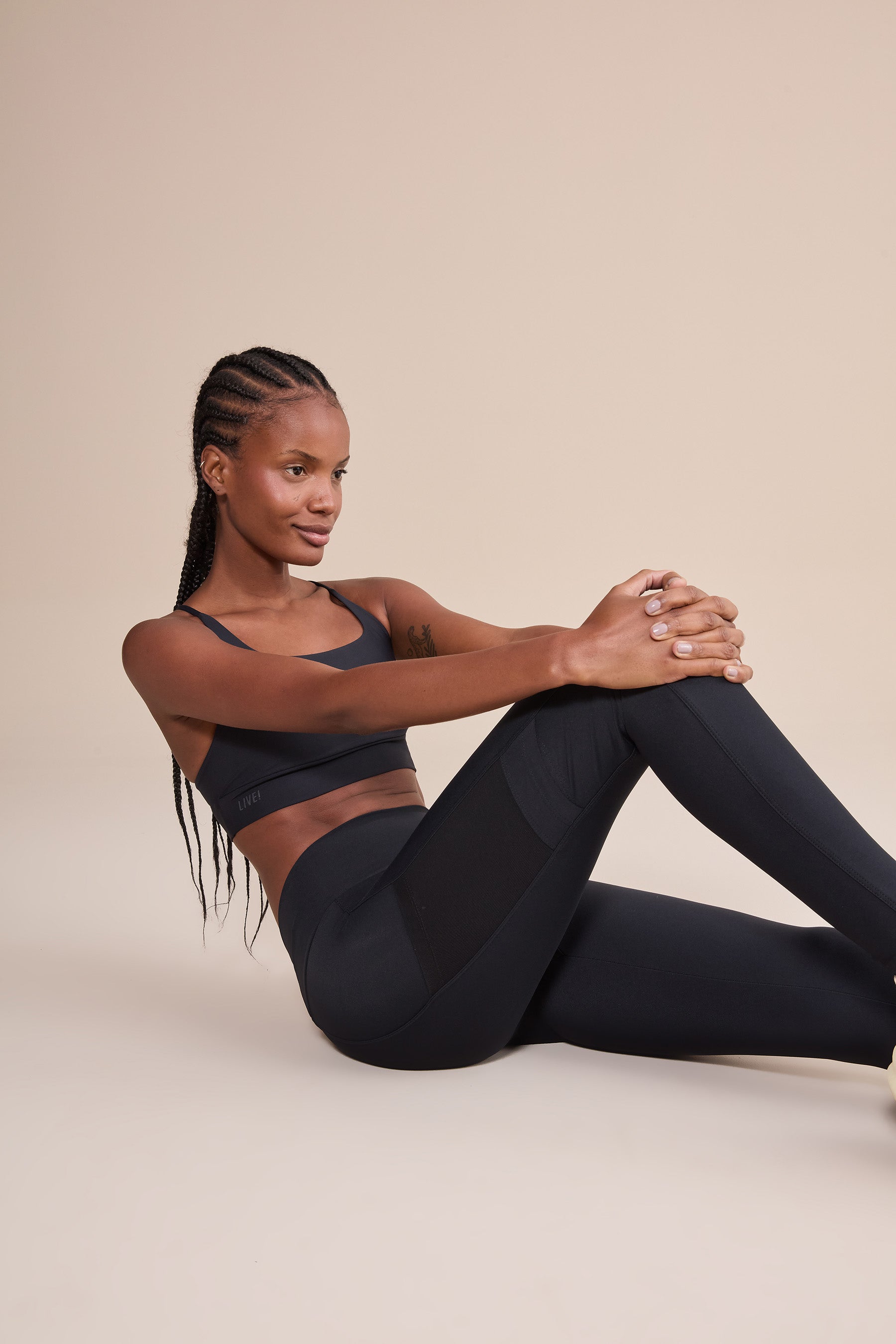 Hydefit® Adaptiv Strong Leggings - High Waist Yoga Pants for Women, Tummy Control Workout Leggings with 4-Way Stretch - Perfect for Gym, Running & Everyday Wear