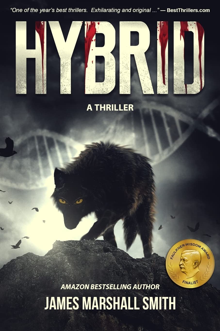 Hybrid Thriller Book - Suspenseful Sci-Fi Mystery for Nighttime Reading