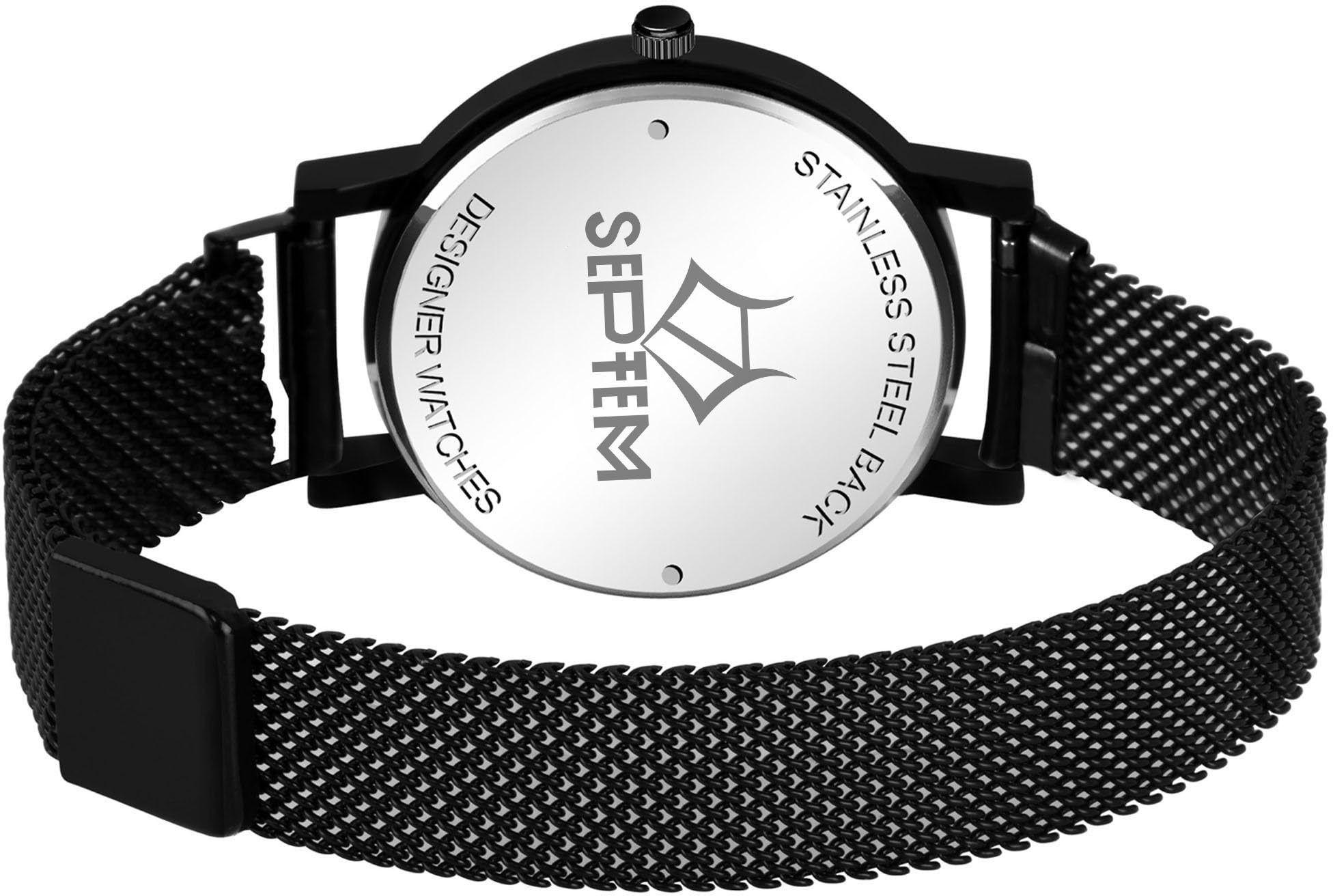 Septem 134 - Stylish Green Floral Analog Wrist Watch for Women & Girls | Elegant Fashion Accessory for Casual Wear, Office & Special Occasions