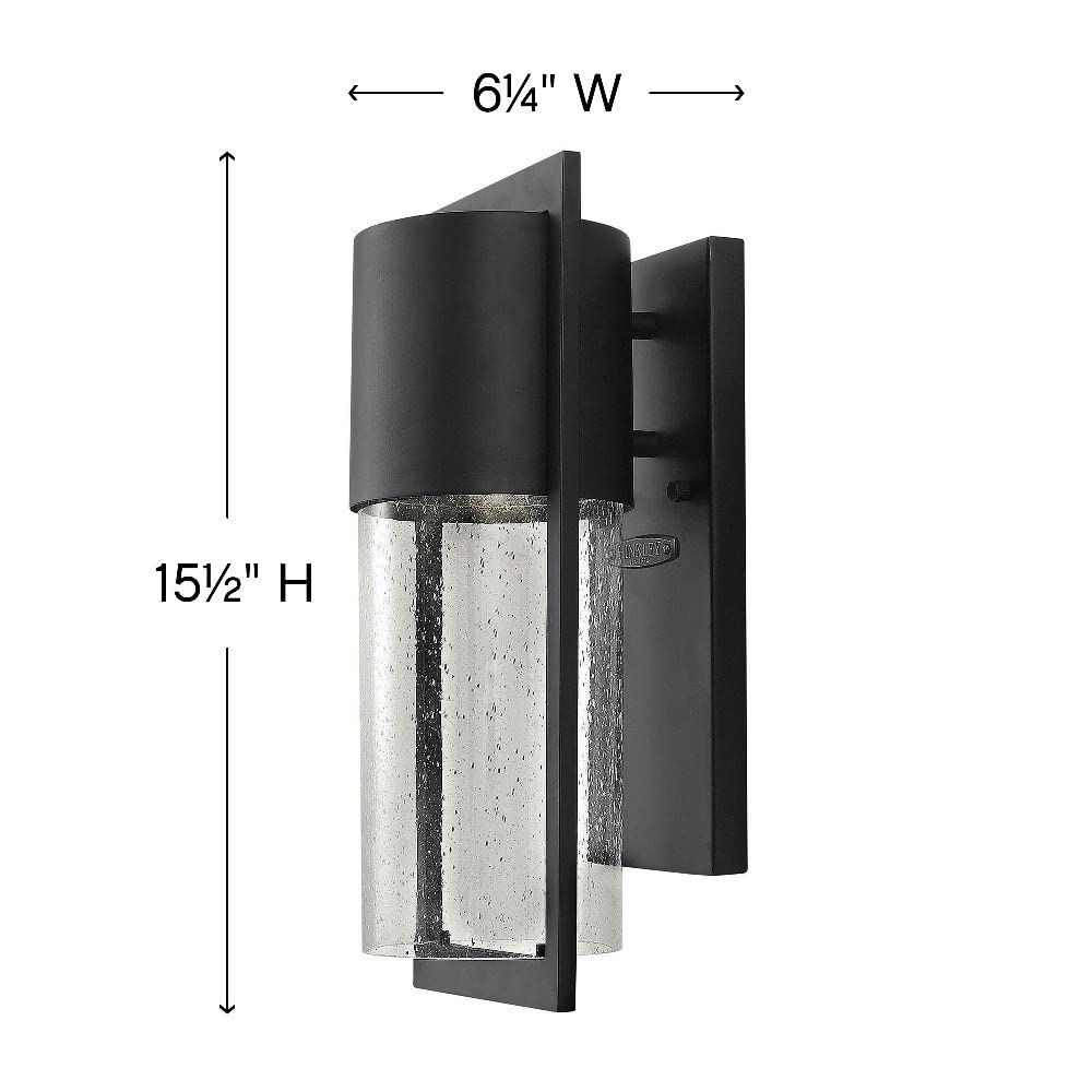 Transitional-Modern Small Outdoor Wall Lantern - 6.25