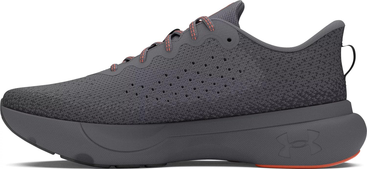 Under Armour Men's Infinite Basketball Shoes - Titan Grey/Anthracite/Tech Blue - Size 44 EU | High-Performance Court Shoes for Basketball & Training | Durable & Breathable for Indoor & Outdoor Play