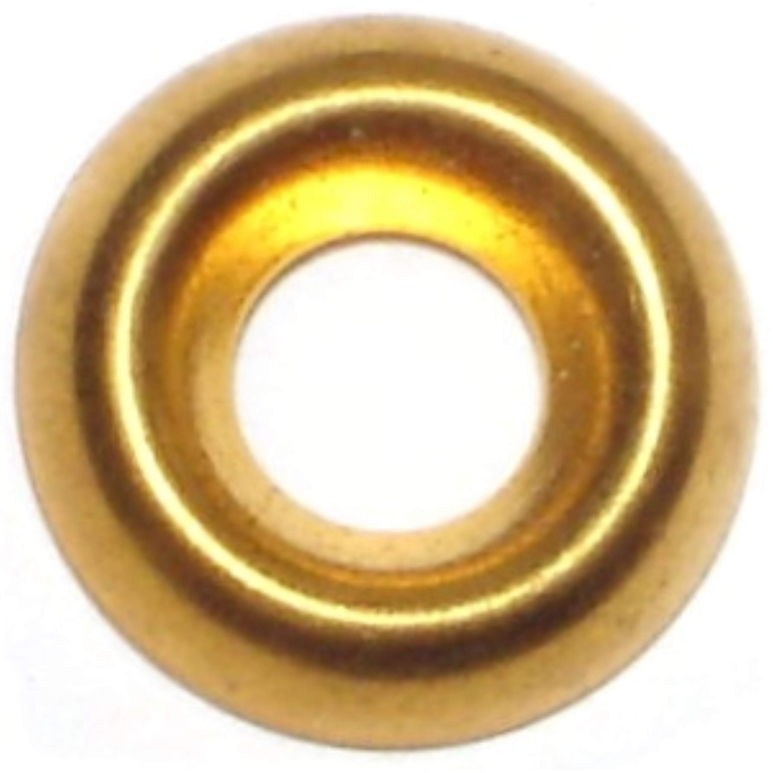 #8 Brass Finishing Washer (Pack of 160) - Decorative Hardware for Furniture, Cabinets & DIY Home Improvement Projects