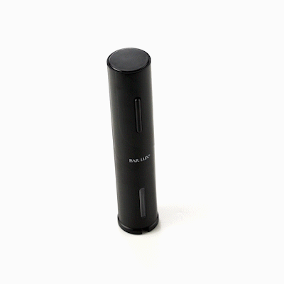 Premium Black Electric Wine Opener with Foil Cutter - Battery Operated Corkscrew for Easy Wine Bottle Opening - Perfect for Home, Parties & Gifts