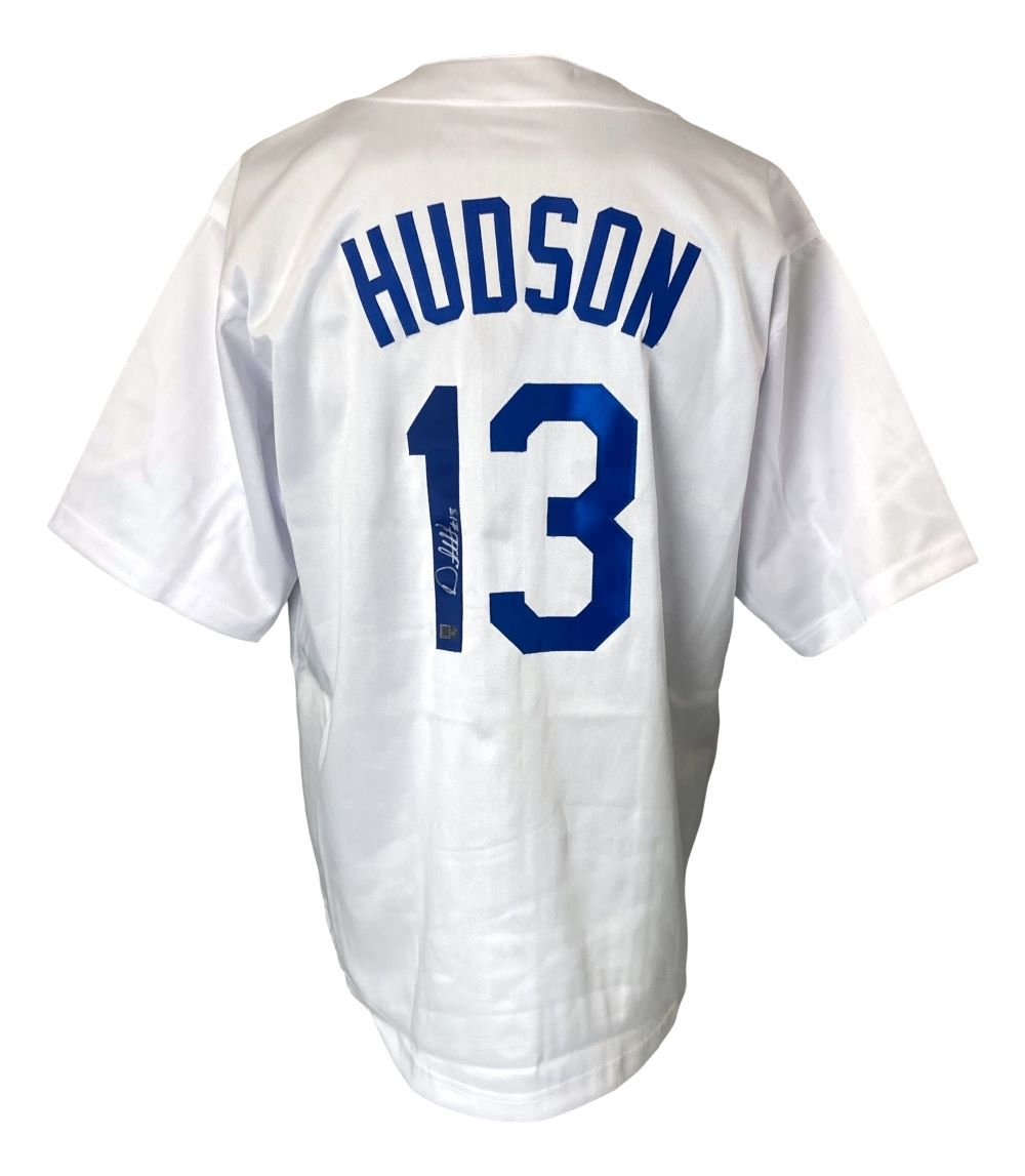 Orlando Hudson Los Angeles Dodgers Autographed White Baseball Jersey - Authentic Signed MLB Jersey for Collectors & Fans - Perfect for Memorabilia Display & Sports Enthusiasts