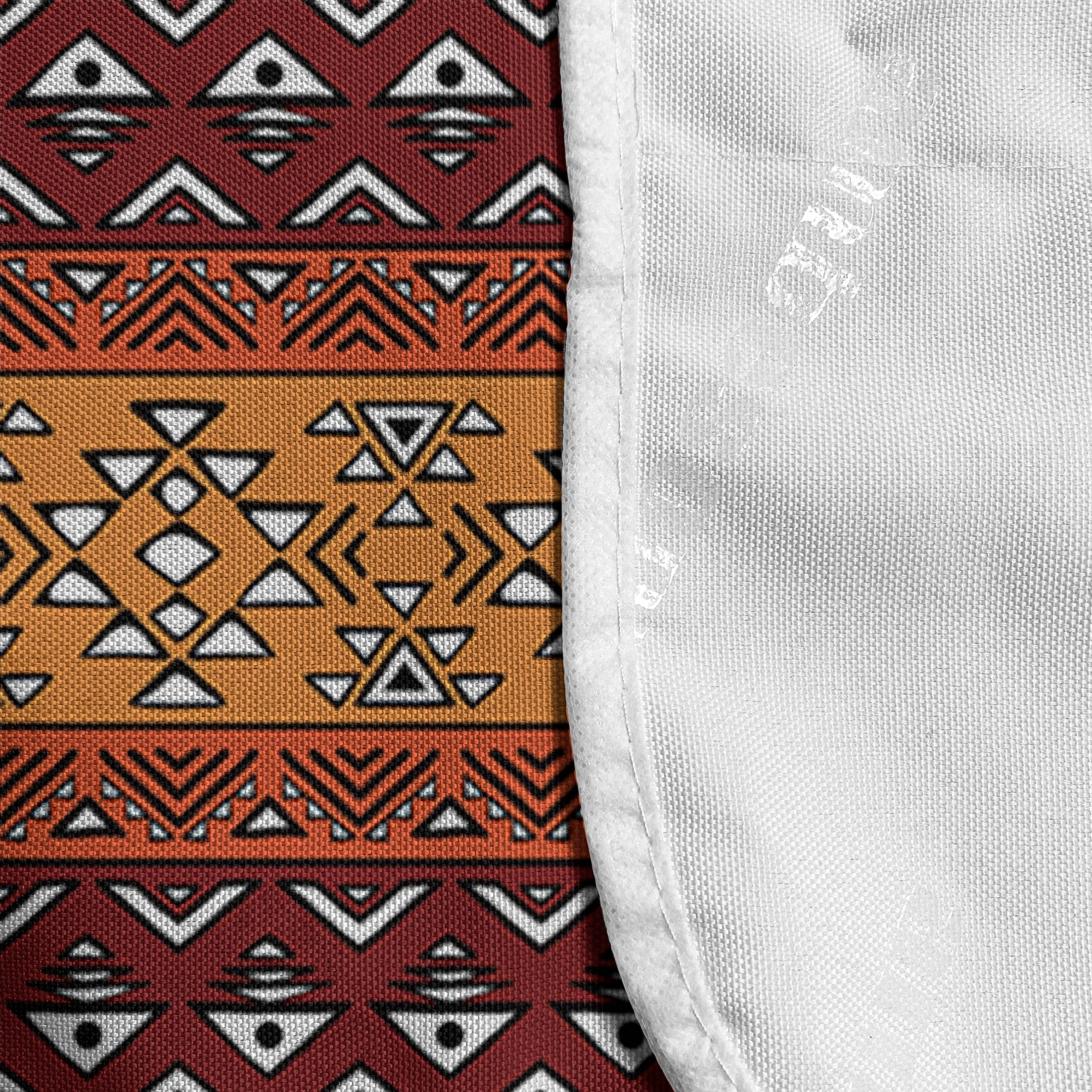 Ambesonne Tribal Microwave Oven Cover - Water Resistant Kitchen Organizer with Pockets, 36