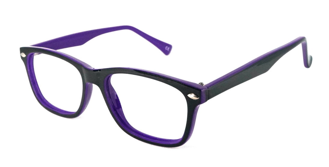 Stylish Plastic Eyeglasses Frame 81004 - Lightweight & Durable for Men & Women - Perfect for Reading, Driving & Fashion Accessories