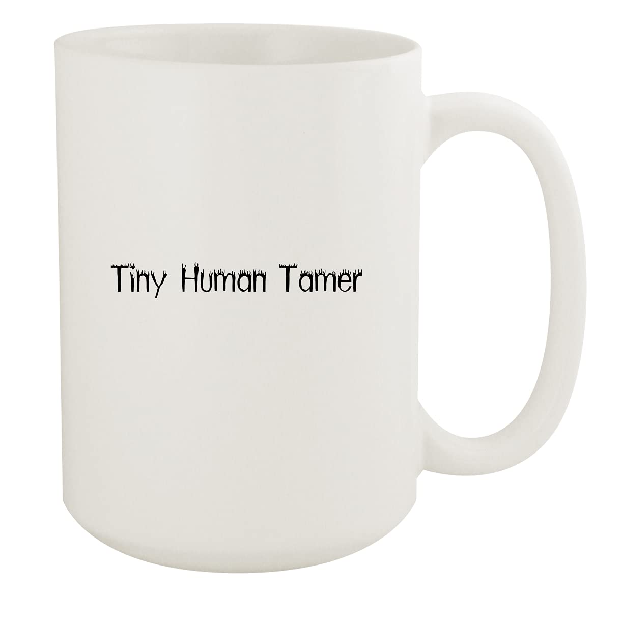 Tiny Human Tamer - 15oz White Ceramic Coffee Mug for Parents & Teachers | Perfect for Home, Office & Classroom Use
