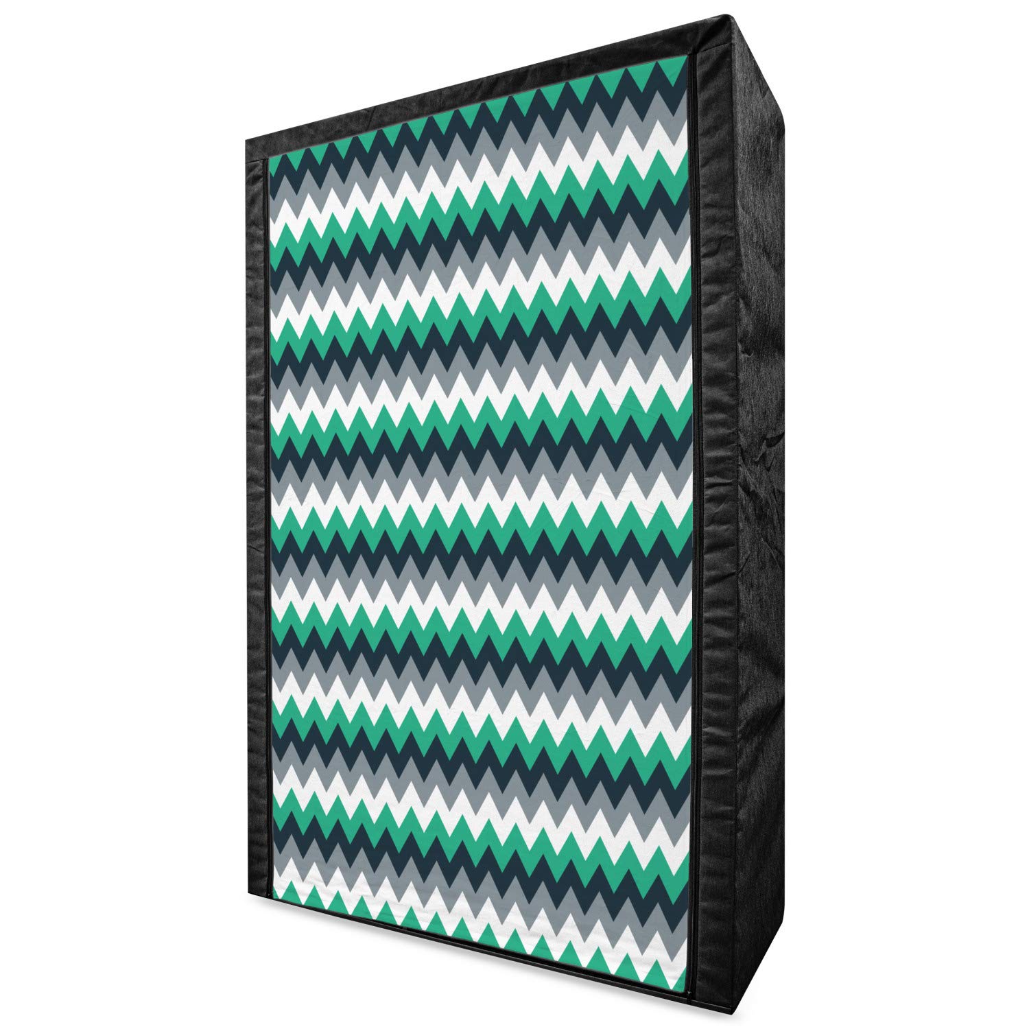 Ambesonne Chevron Portable Fabric Wardrobe - 42.5