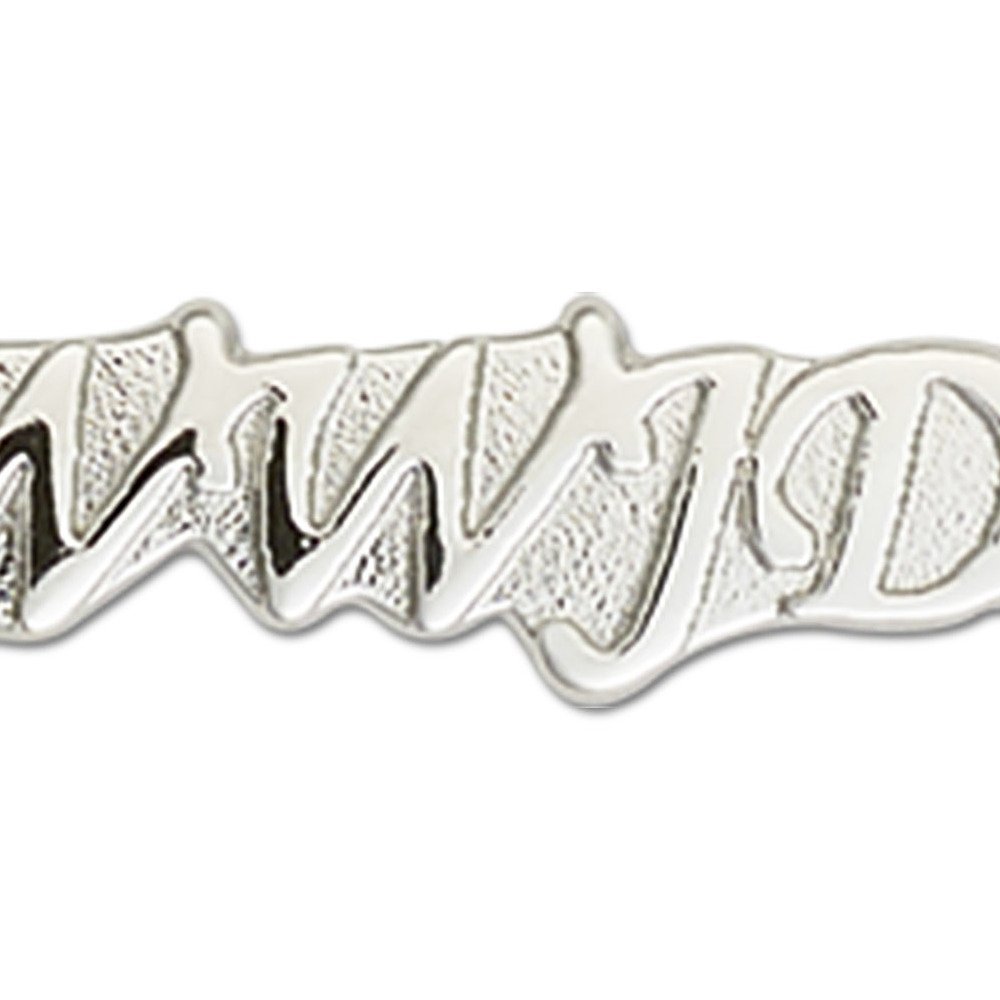 Bonyak WWJD Pendant Necklace - Sterling Silver Religious Jewelry with 18