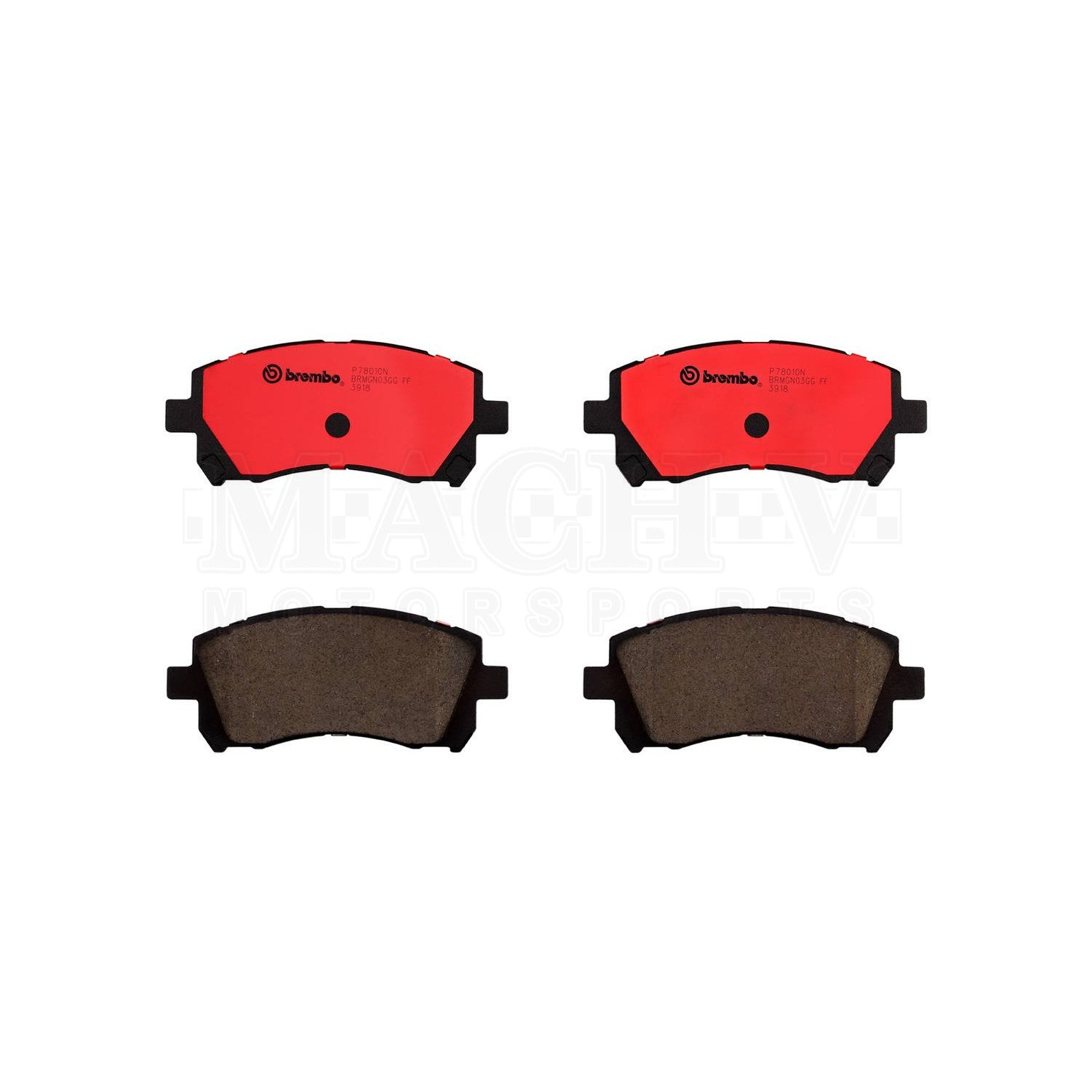 Brembo Ceramic Brake Pads for Subaru WRX 2002-2005 | High-Performance Braking | Ideal for Daily Driving & Track Use