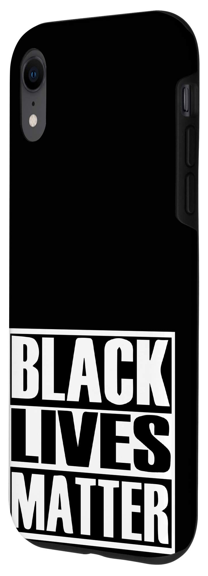 Black Lives Matter iPhone XR Case - Shockproof Protective Cover for Men & Women - Perfect for Daily Use, Work, and Social Activism