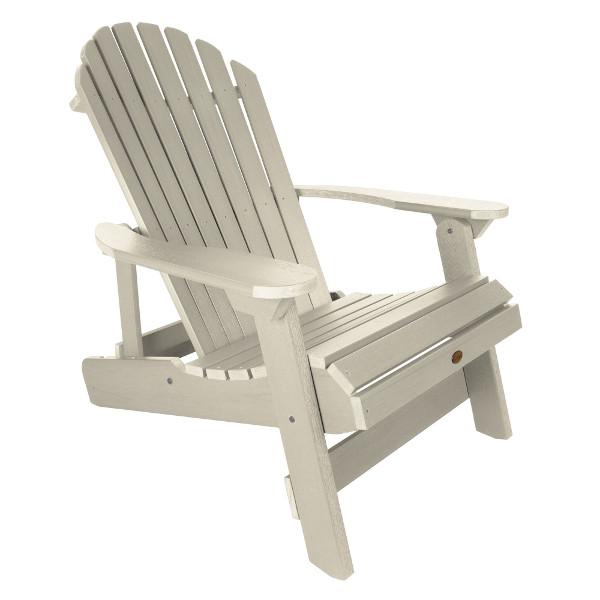 King Hamilton Folding & Reclining Adirondack Outdoor Chair - Patio, Lawn, Garden & Poolside Relaxation - Weather-Resistant Comfort for Backyard, Deck & Camping