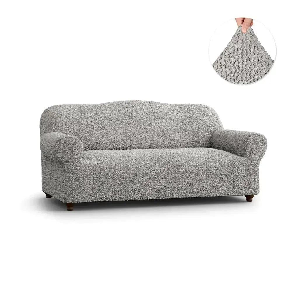 3-Seater Sofa Slipcover - Mille Righe Collection | Stretchable Furniture Protector for Living Room, Bedroom & Office | Easy Washable Couch Cover for Pets & Kids