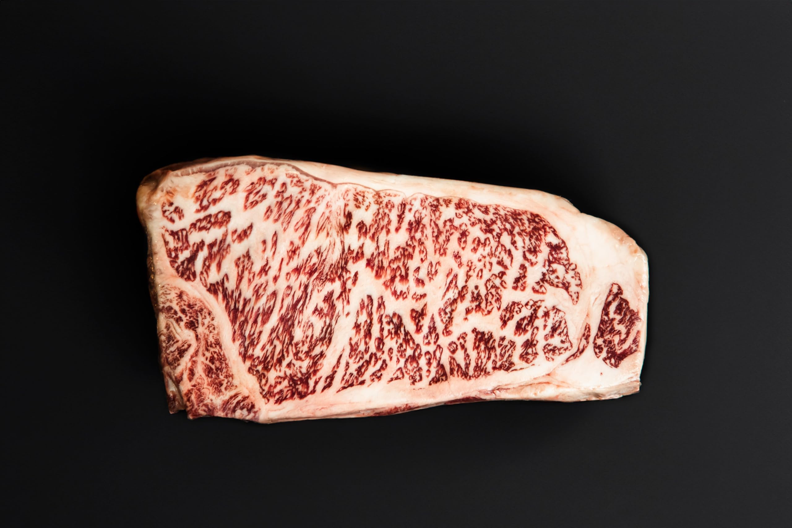 Premium A5 Wagyu New York Strip Steak - 2 Pack (16oz Each) 100% Japanese A5 Wagyu Beef from Kagoshima Japan - Perfect for Gourmet Grilling, Special Occasions & Luxury Dining Experiences